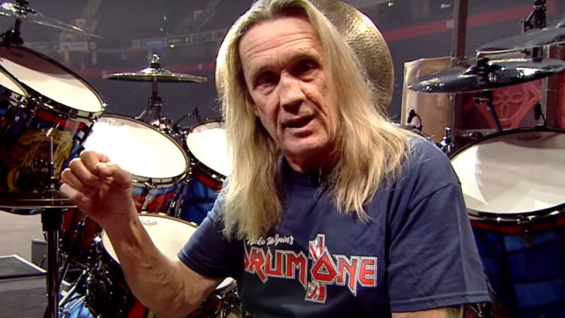 Nicko McBrain de Iron Maiden confiesa sus recientes problemas de salud: «Ya no podía tocar»