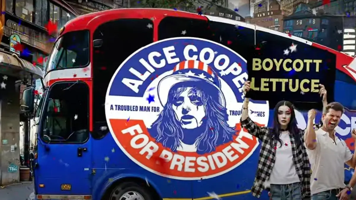 ¿Alice Cooper se postula a candidato de la presidencia de Estados Unidos?