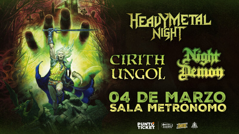 Heavy Metal Night: Cirith Ungol y Night Demon se presentarán por primera vez en Chile