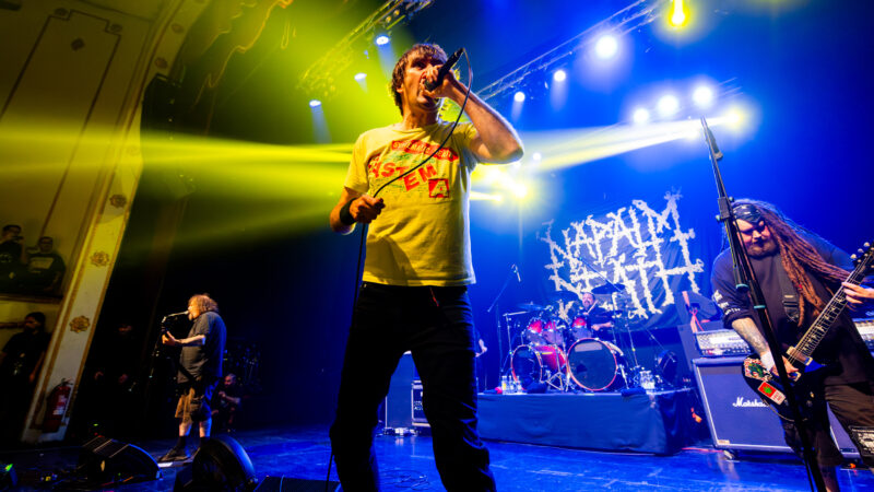 Napalm Death en Chile: una extrema guerra contra la desunión