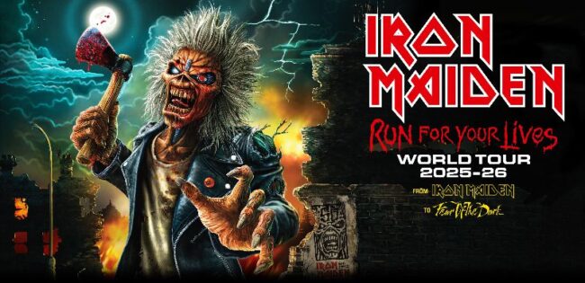 «Run For Your Lives»: Iron Maiden anuncia su nuevo tour mundial 2025-2026