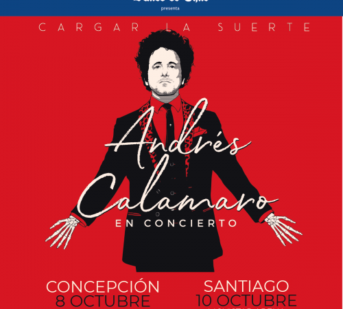 Andres Calamaro vuelve a Chile para realizar shows en Santiago y Concepción