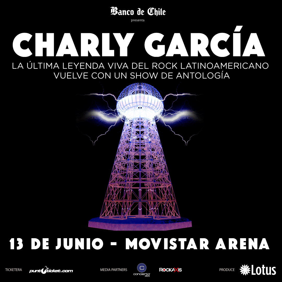 Charly García, la leyenda del rock argentino vuelve a Chile