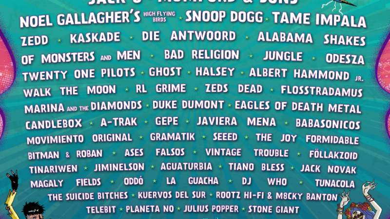 Tame Impala, Noel Gallagher, Bad Religion estarán en Lollapalooza 2016, revisa el cartel completo