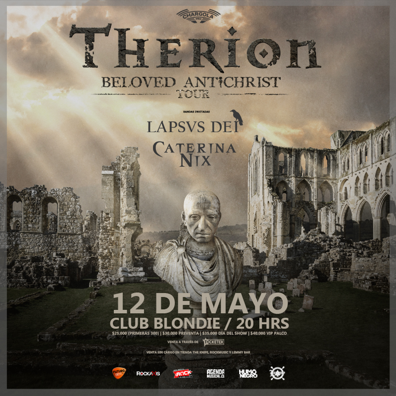Therion regresa a Chile para realizar una ópera de metal sinfónico
