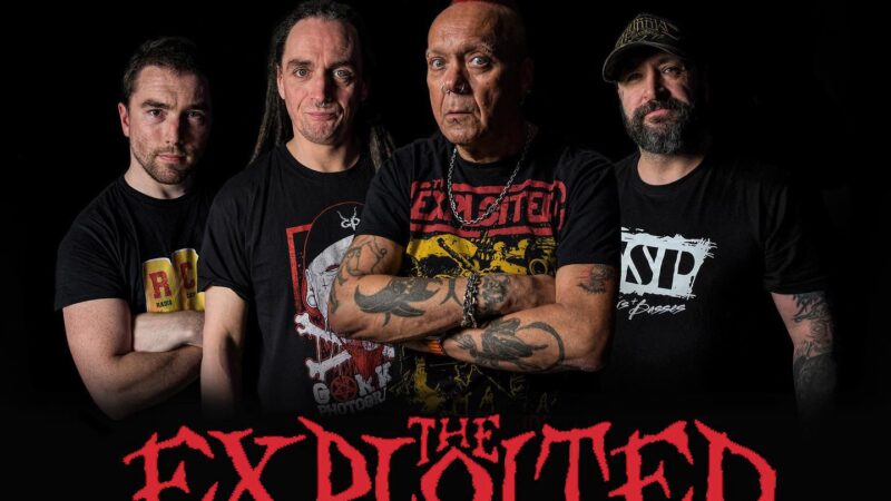 The Exploited anuncia gira de despedida y agenda shows en Chile