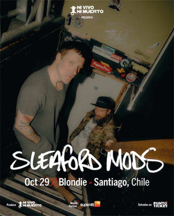 Sleaford Mods se presenta por primera vez en Chile