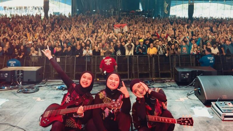 Voice of Baceprot: La banda de metal de chicas adolescentes que se convirtió en la primera de Indonesia en tocar en Glastonbury