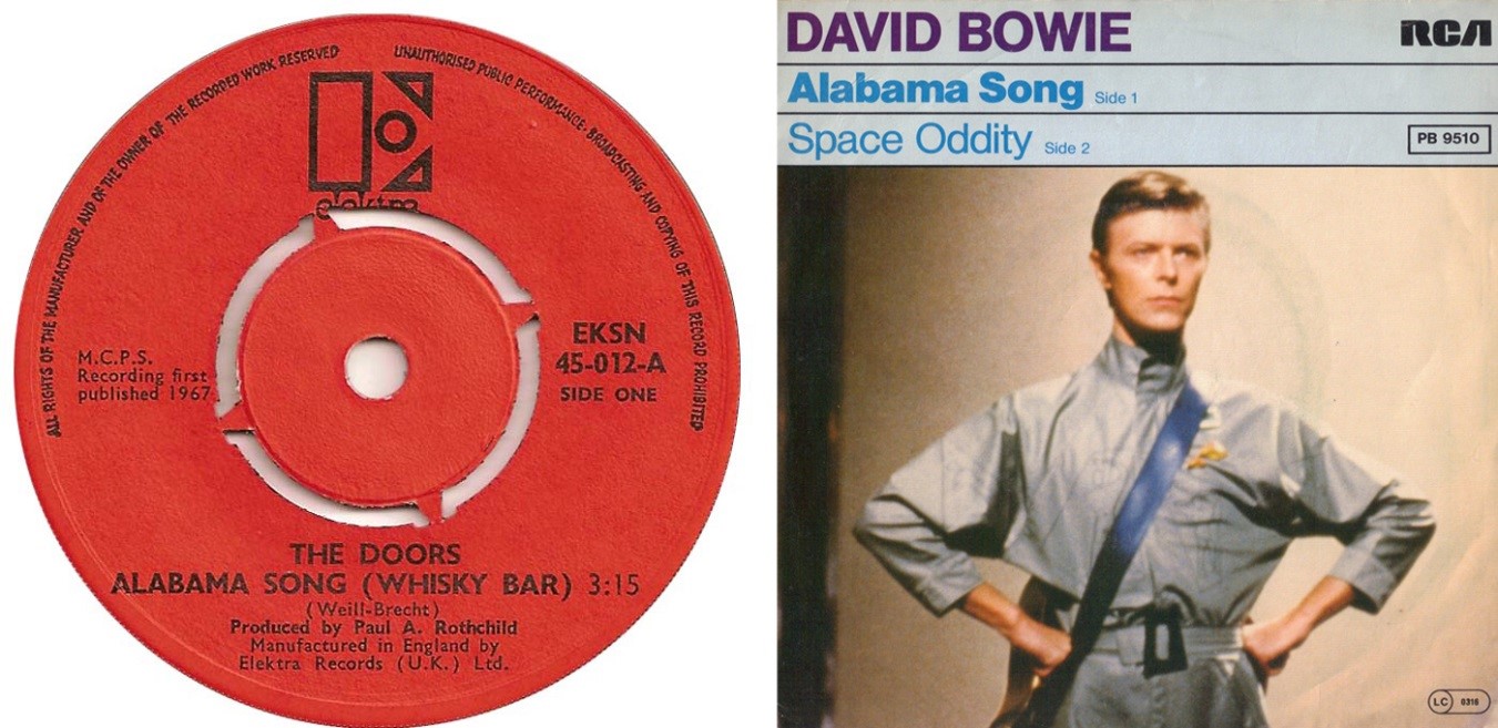 2×1: “Alabama Song” The Doors vs. David Bowie