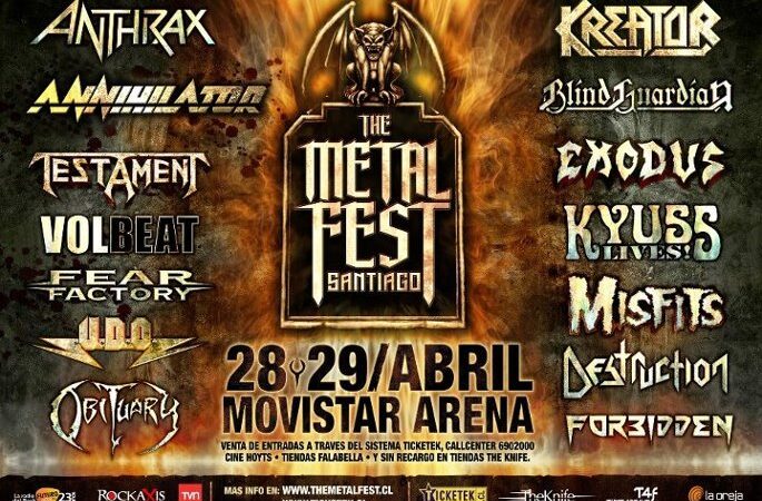 Revisa los horarios y cartel definitivo para el Metal Fest 2012