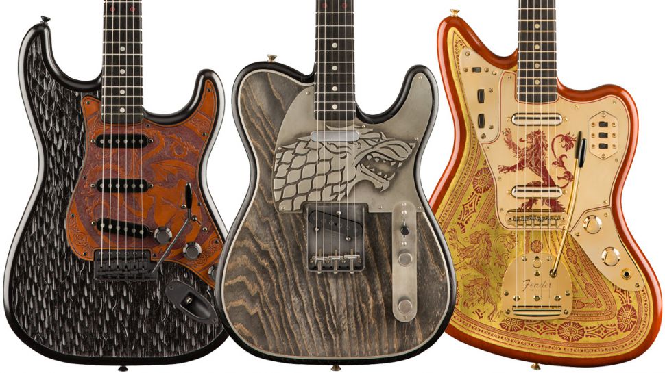 Conoce la nueva línea de guitarras Fender «Game of Thrones»