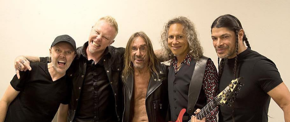 VIDEO: Metallica invitó a Iggy Pop en vivo en su show en México para interpretar un clásico de The Stooges