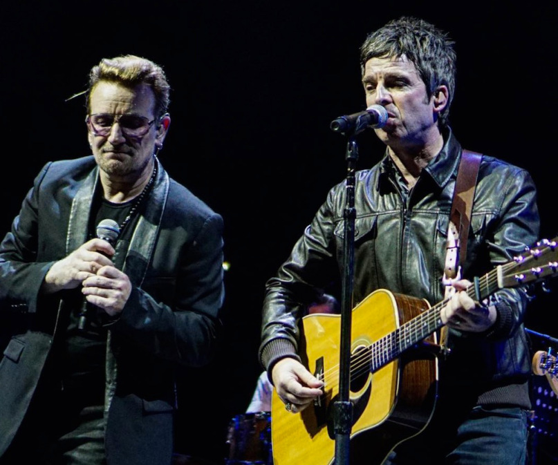 U2 invitó a Noel Gallagher para interpretar en vivo ‘I Still Haven’t Found What I’m Looking For’